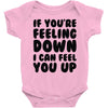 new rude birthday present Baby Onesie