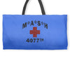 mash 4077th tv division vintage style Weekender Totes