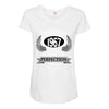 vintage quality without compromise 1967 aged to perfection Maternity Scoop Neck T-shirt