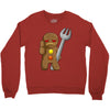 sad gingerbread Crewneck Sweatshirt