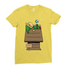 wake up Ladies Fitted T-Shirt