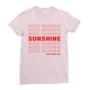 Good Morning Sunshine Ladies Fitted T-Shirt