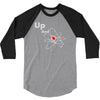 up and atom funny science best product 3/4 Sleeve Shirt