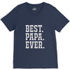 best papa ever V-Neck Tee