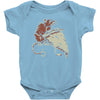pizza rat Baby Onesie