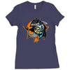 shark knight graphic Ladies Fitted T-Shirt