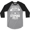 Awesome Stepdad Looks Like 3/4 Sleeve Shirt