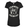sons of pugs Maternity Scoop Neck T-shirt