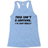 tee top joke costume rude slogan Racerback Tank