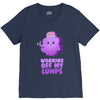 working off my lumps V-Neck Tee