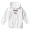 harvard law just kidding   funny Youth Hoodie