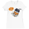 my morning sidekick Ladies Fitted T-Shirt
