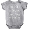 the net is dark and full of spoilers Baby Bodysuit