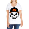 skull gaming Ladies Curvy T-Shirt