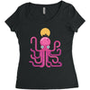 octopos Women's Triblend Scoop T-shirt