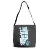 lonely astronaut Adjustable Strap Totes
