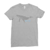 Whale Ladies Fitted T-Shirt