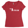 the a team Women's Triblend Scoop T-shirt