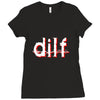 dilf Ladies Fitted T-Shirt