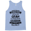Super Cool Gran Of A Freaking Awesome Grandson Tank Top