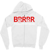 big red brrr - frost football Zipper Hoodie