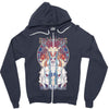 forest fighter Zipper Hoodie