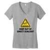 keep out of direct sunlight Women's V-Neck T-Shirt