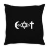 uomo coexist u2 band rock bono musica Throw Pillow