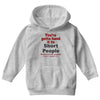 hand it to short people Youth Hoodie