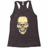 dead halloween head Racerback Tank