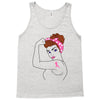 breast cancer girl power Tank Top
