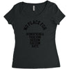 no place for Women's Triblend Scoop T-shirt