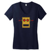 lmfao robot head Women's V-Neck T-Shirt