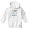 unicorns are born in august cute unicorn Youth Hoodie