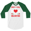 Forget it Girls My Mom Is My Valentine 3/4 Sleeve Shirt