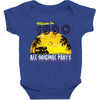 made in 1990 all original parts Baby Bodysuit