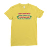 christmas misery Ladies Fitted T-Shirt
