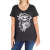halloween town Ladies Curvy T-Shirt
