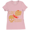 cake or death Ladies Fitted T-Shirt