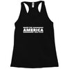make the america great again Racerback Tank
