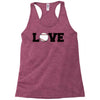 love baseball Racerback Tank