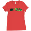 tortoise caught Ladies Fitted T-Shirt