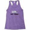 Cat Says Not Today Racerback Tank