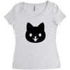 cute aniamal Women's Triblend Scoop T-shirt
