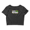 mardi gras Crop Top