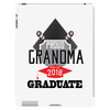 [granma name]proud grandma graduate 2018 iPad 3 and 4 Case