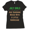 July Girls Ladies Fitted T-Shirt