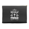 I Am One Blessed Stepdad Accessory Pouches