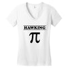 Steven Hawking Women's V-Neck T-Shirt