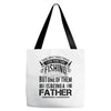 Fishing Father Tote Bags